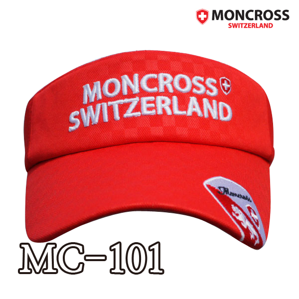 몽크로스 썬캡 MC-101(레드/블랙)